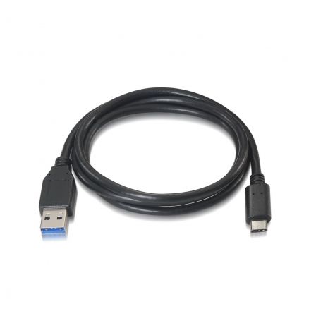Aisens Cable USB 3.1 Gen2 USB-C a USB-A Negro 1,0m